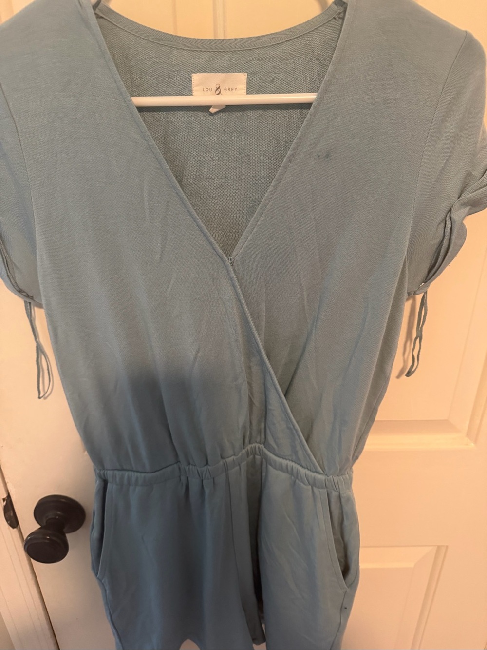 Super soft Lou & Grey Soft Knit Wrap Romper size Xs - Picture 4 of 8